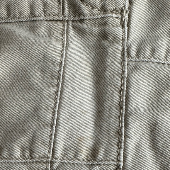 Ann Taylor Y2K patchwork pencil skirt khaki size 4 - Picture 10 of 10